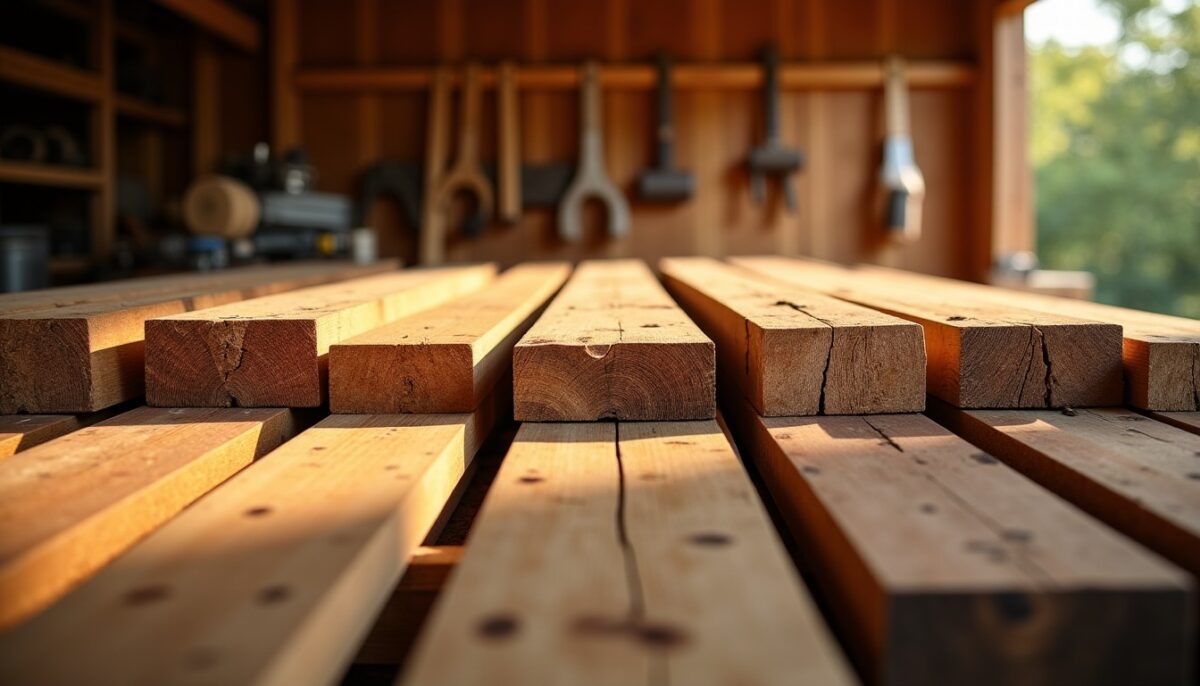 Bois pour abris : comment sélectionner le matériau idéal pour une construction résistante et durable