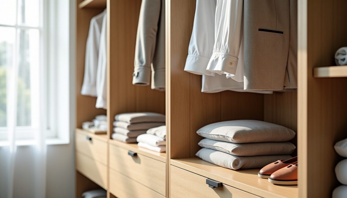 Les clés pour un rangement de vêtements efficace et harmonieux à la maison