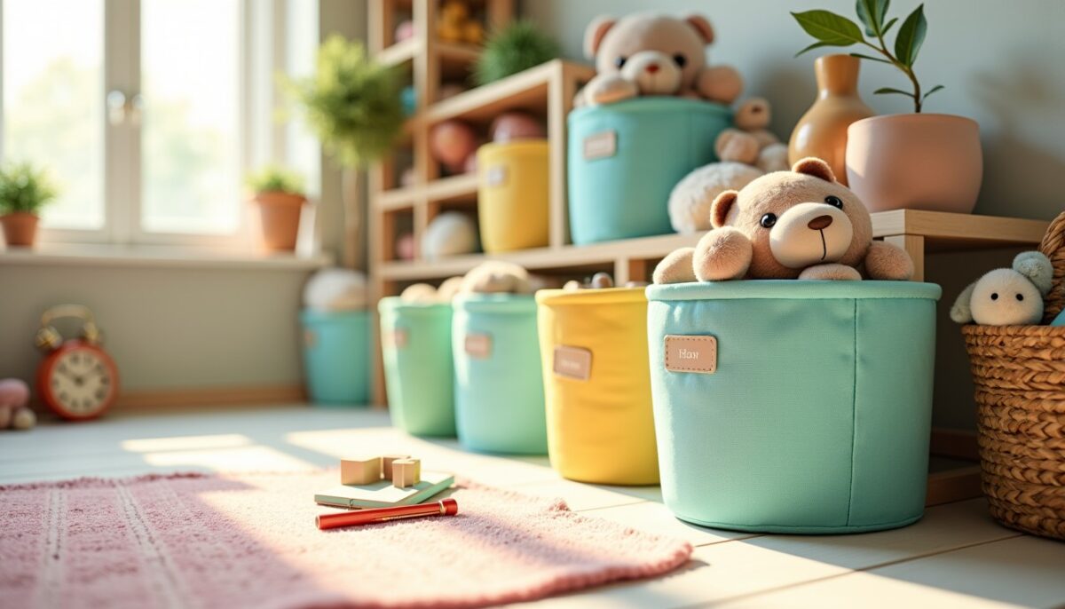 Conseils pratiques pour organiser efficacement les jouets dans chaque pièce de la maison