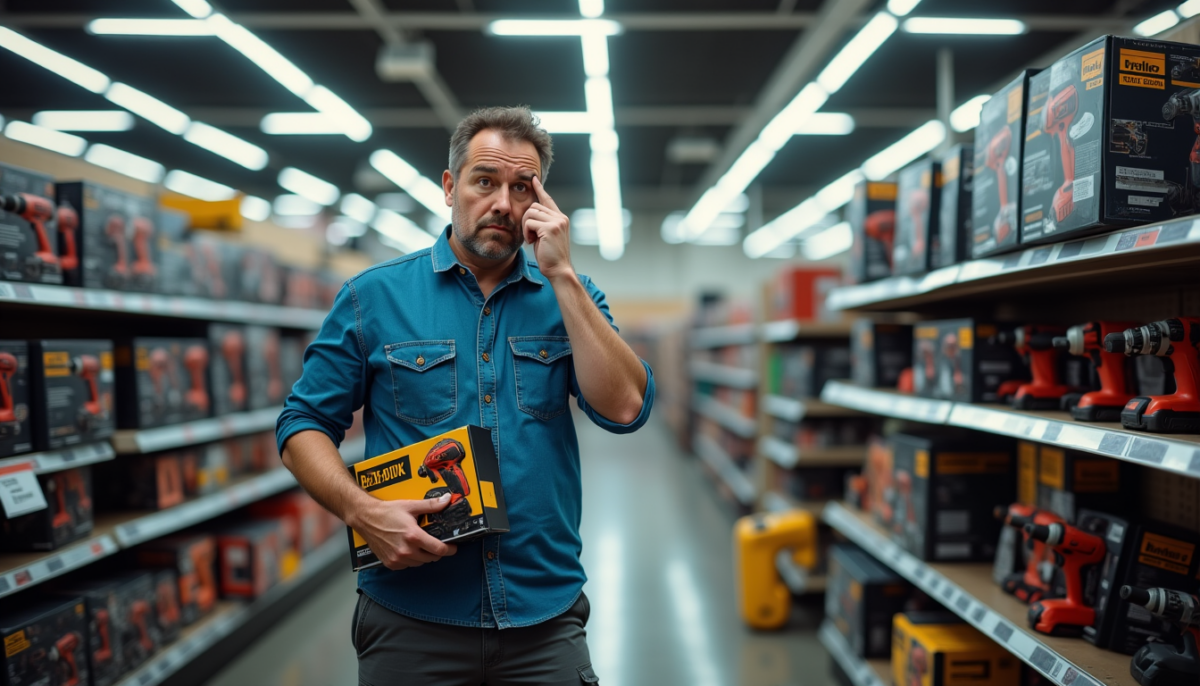 6 erreurs courantes lors de l'achat d'outillage électroportatif